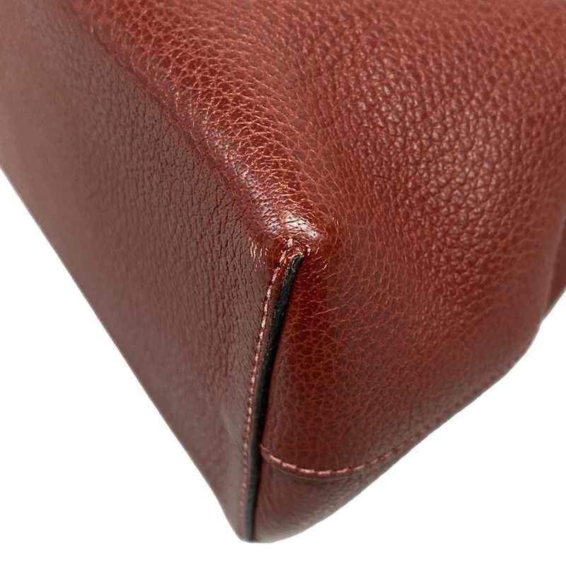 Hermes Shoulder Bag Yo-Bag Rouge Ash Silver Hardware