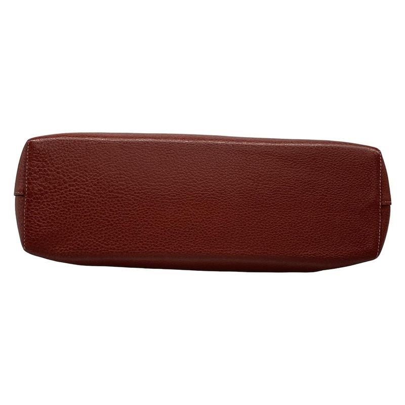 Hermes Shoulder Bag Yo-Bag Rouge Ash Silver Hardware