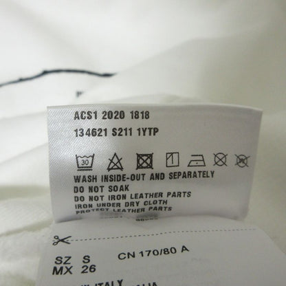 Cleaned Prada Raf Simons Graphic Print Oversized Sweatshirt Hoodie S White