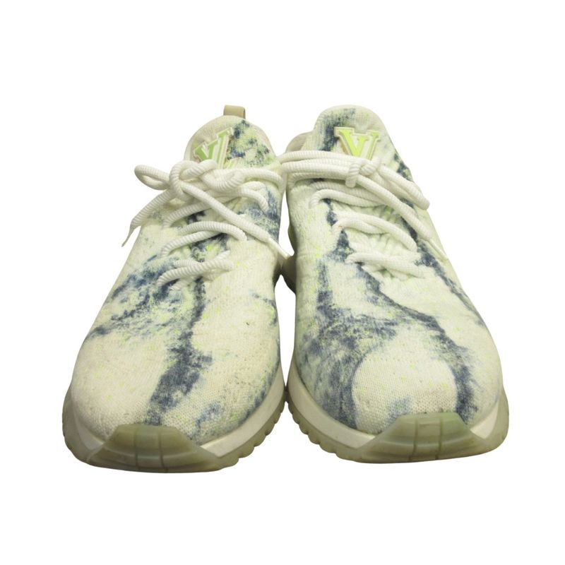 Louis Vuitton VNR Line Sneakers Shoes Knit Socks LV Logo 8.5 27cm (10.63in)