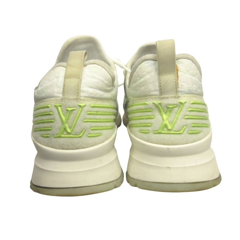 Louis Vuitton VNR Line Sneakers Shoes Knit Socks LV Logo 8.5 27cm (10.63in)