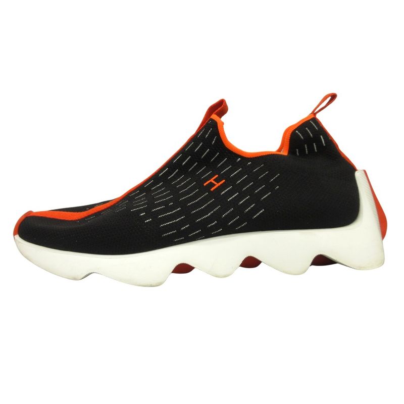 Good Hermes Ecoles Knit Sneakers Shoes Socks H Logo 43 28cm (11.02in) Black