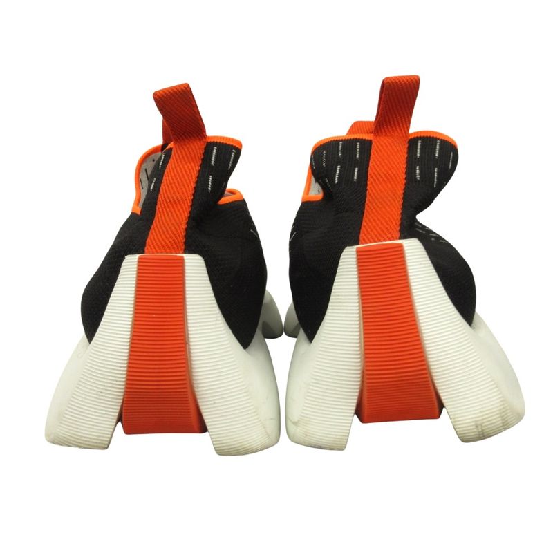 Good Hermes Ecoles Knit Sneakers Shoes Socks H Logo 43 28cm (11.02in) Black