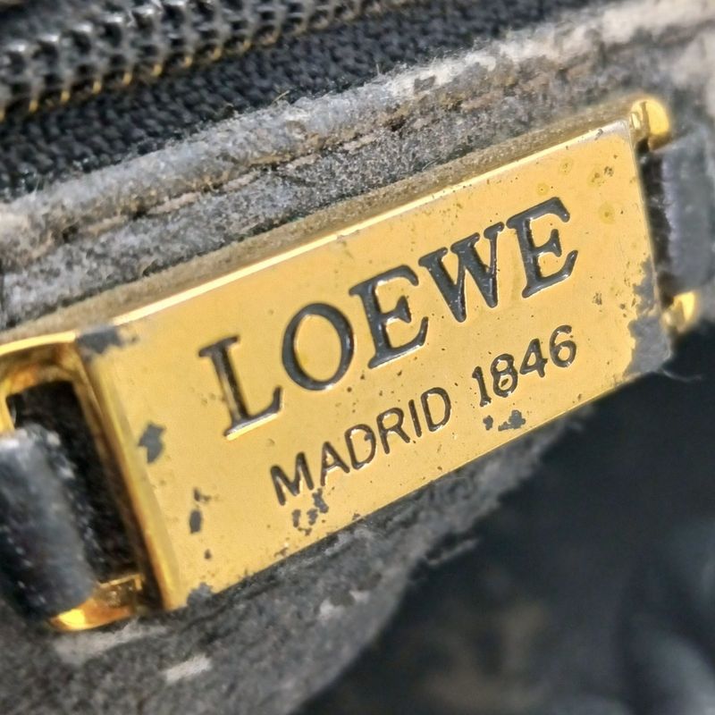 Loewe Shoulder Bag - Black Leather