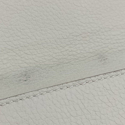 Gucci Embossed Logo Mini Wallet Trifold Wallet 731694 Ivory