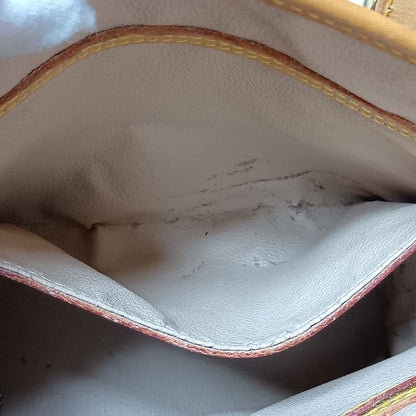 Louis Vuitton Monogram Petit Baguette Tote Bag M42238 Brown Pouch Miss Ing