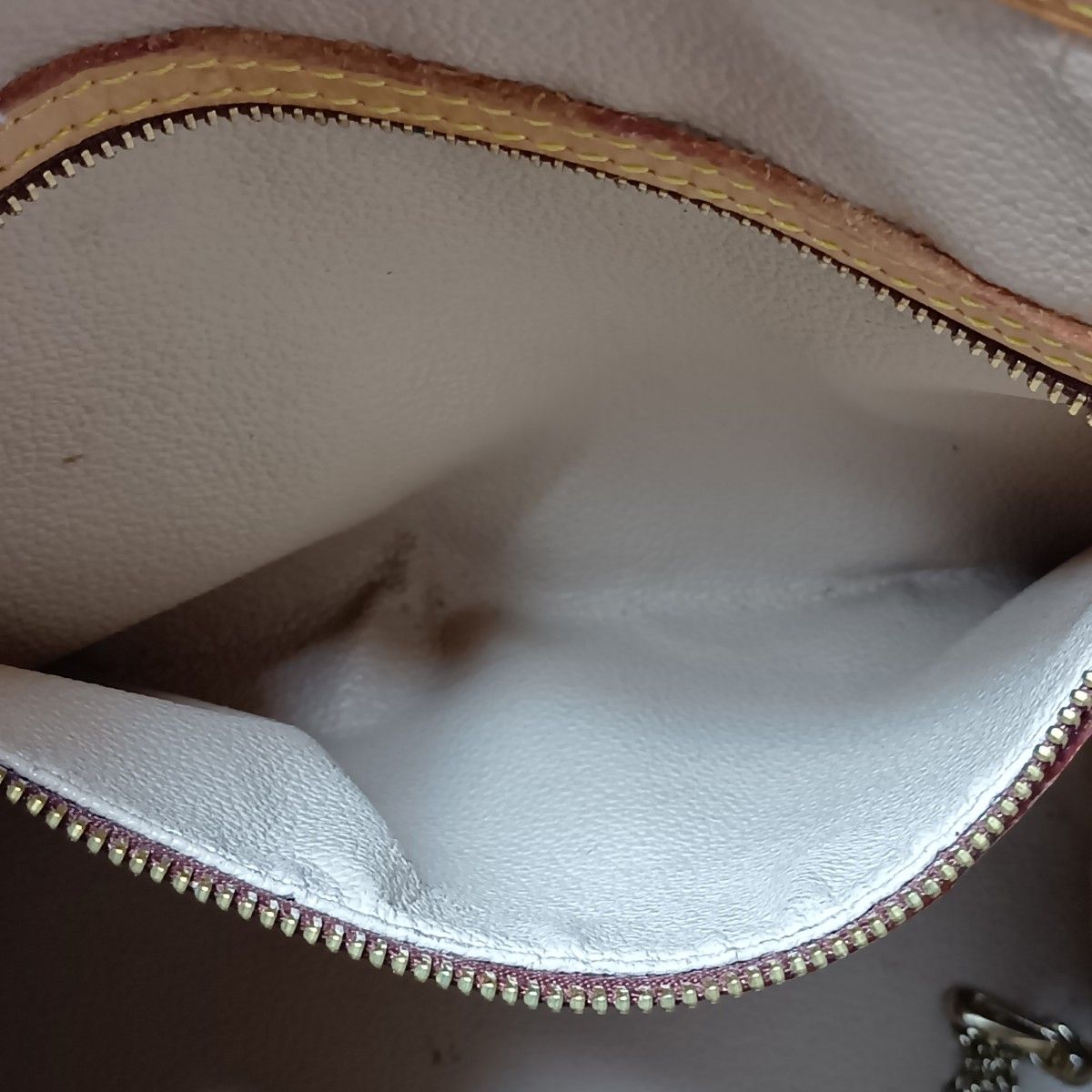 Louis Vuitton Monogram Petit Baguette Tote Bag M42238 Brown Pouch Miss Ing