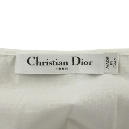 Cleaned Christian DIOR Toile De Jouy Shirt Dress 221r81a3802 34 Navy Ladies