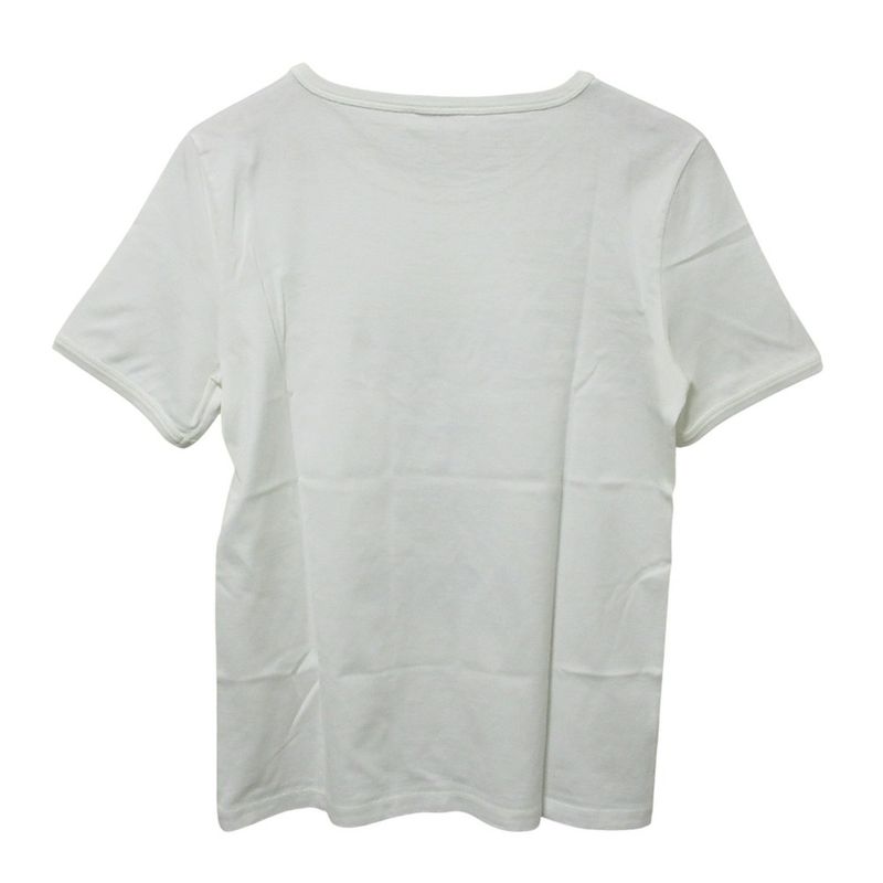 Good Celine Anchor Logo Print T-shirt Cut And Sewn XS White Women's Used