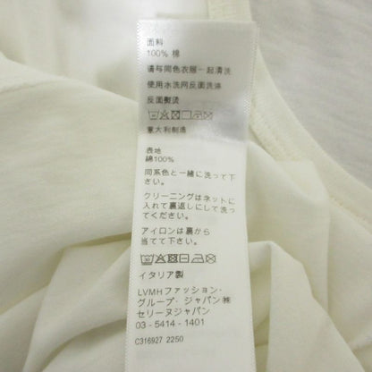 Good Celine Anchor Logo Print T-shirt Cut And Sewn XS White Women's Used