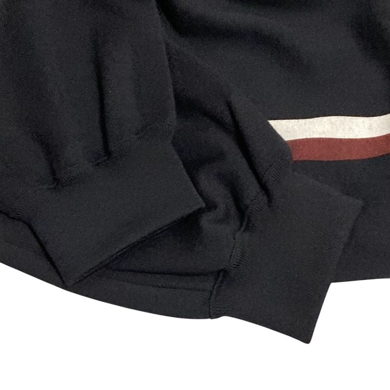 Louis Vuitton Monogram Line Cashmere Blend Cotton Knit Pants Size XL Navy Women