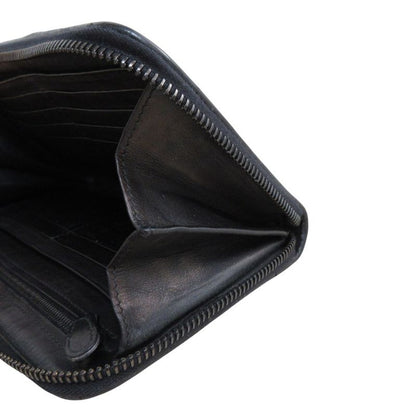 Good Bottega Veneta Intrecciato Leather Round Zipper Long Wallet Long Wallet