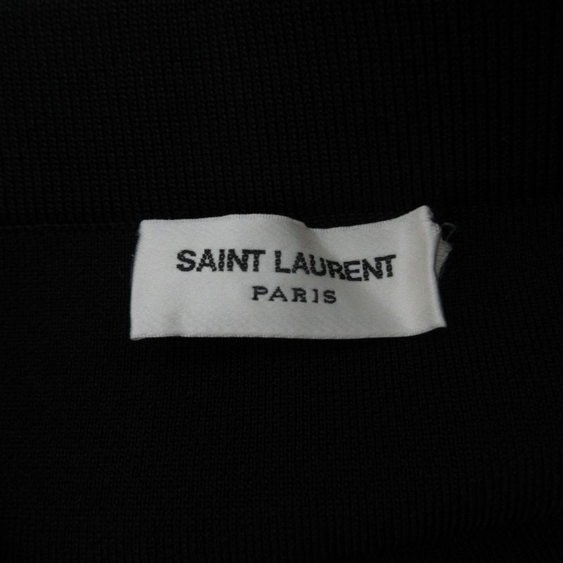Good Saint Laurent Paris Laurent Knee Length Easy Tight Knit Skirt 769316 Size