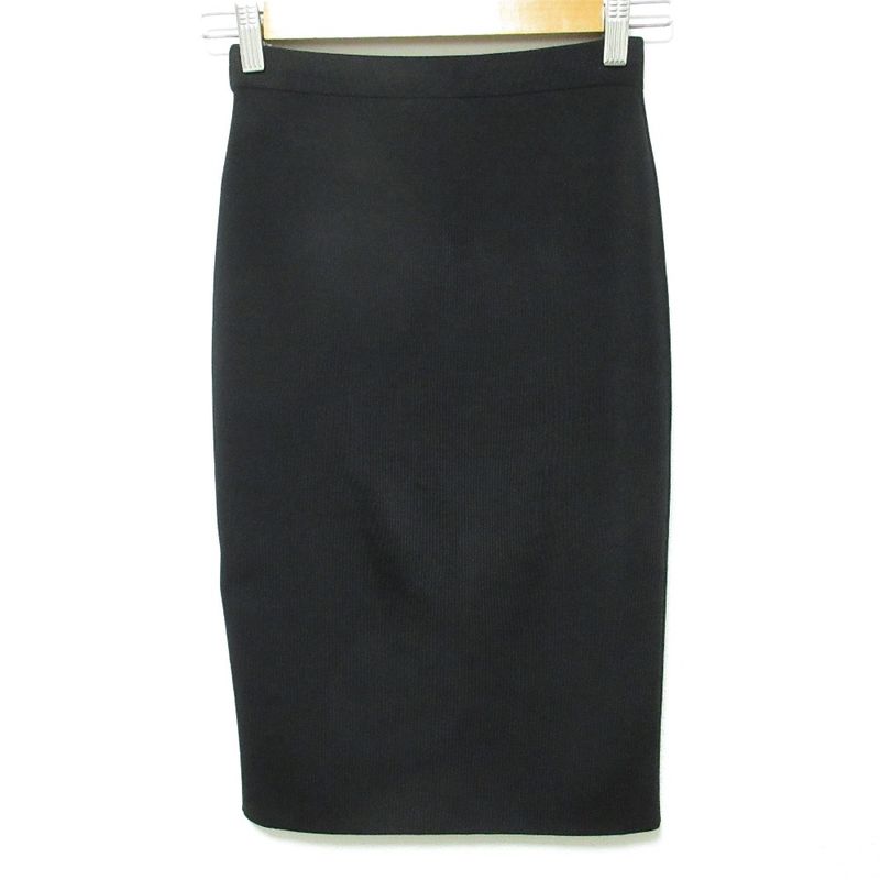Good Saint Laurent Paris Laurent Knee Length Easy Tight Knit Skirt 769316 Size