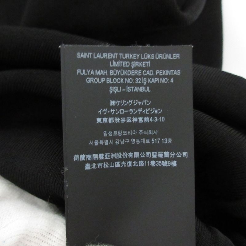 Good Saint Laurent Paris Laurent Knee Length Easy Tight Knit Skirt 769316 Size