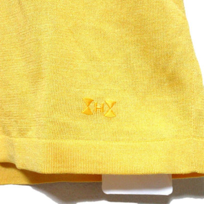 Unused Hermes Silk Cotton Short Sleeve Knit Cut And Sewn Summer Knit Size 36