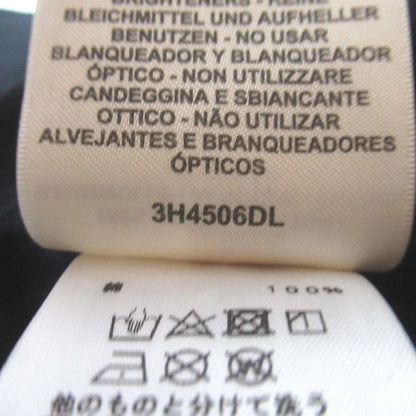 23AW Hermes Short Sleeve Knee Length Cut And Sewn Dress Size 34 Black Women's