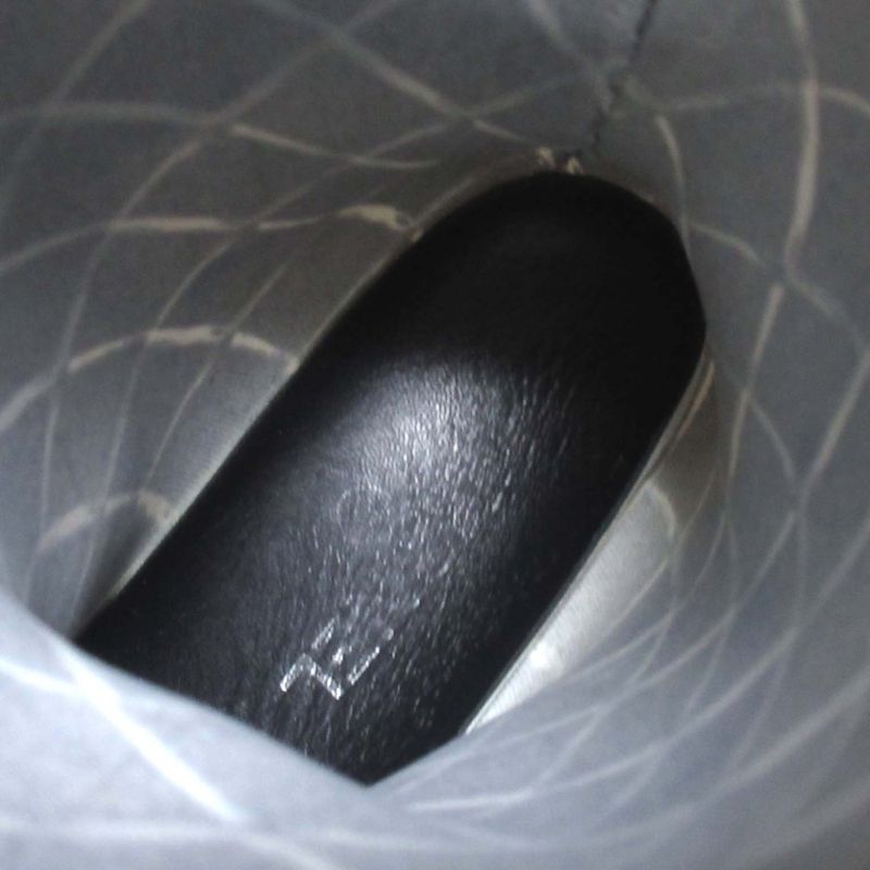 Chanel Matelasse Pattern Rain Boots Size 37 Equivalent To 23.5cm (9.25in) Black