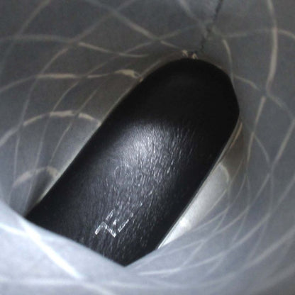 Chanel Matelasse Pattern Rain Boots Size 37 Equivalent To 23.5cm (9.25in) Black