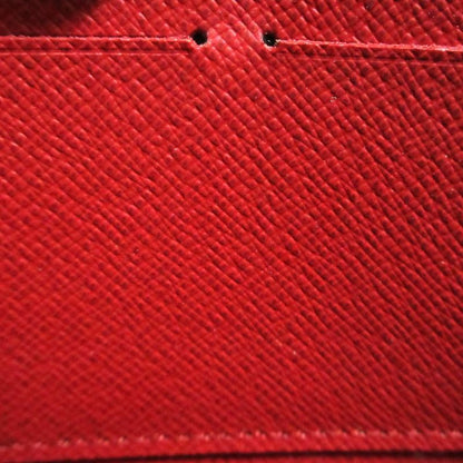 Good Louis Vuitton Caracom Pattern Damier Zippy Wallet Long Wallet N60145 Ebène