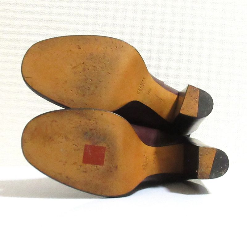 Celine Phoebe Period Chelsea Side Gore Boots Size 37 1 2 37.5 Approx 24.5cm