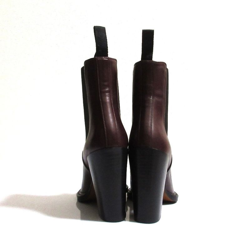 Celine Phoebe Period Chelsea Side Gore Boots Size 37 1 2 37.5 Approx 24.5cm