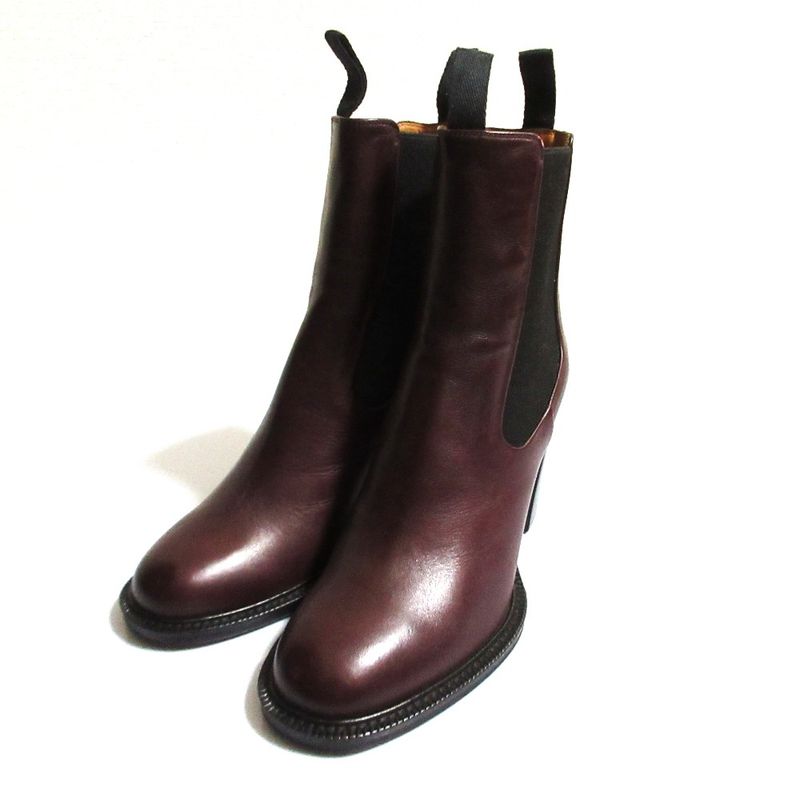 Celine Phoebe Period Chelsea Side Gore Boots Size 37 1 2 37.5 Approx 24.5cm