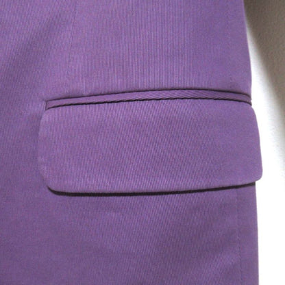 Good Gucci 2B Single Tailored Jacket Size 44 Purple Ladies Used