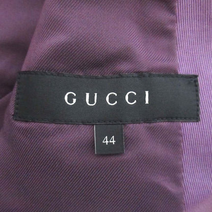 Good Gucci 2B Single Tailored Jacket Size 44 Purple Ladies Used