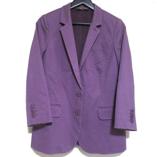 Good Gucci 2B Single Tailored Jacket Size 44 Purple Ladies Used