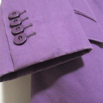 Good Gucci 2B Single Tailored Jacket Size 44 Purple Ladies Used