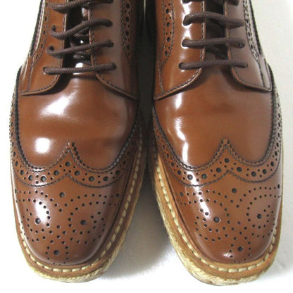 Prada Wingtip Platform Shoes Derby Shoes Dress Shoes Size 37 24cm (9.45in)