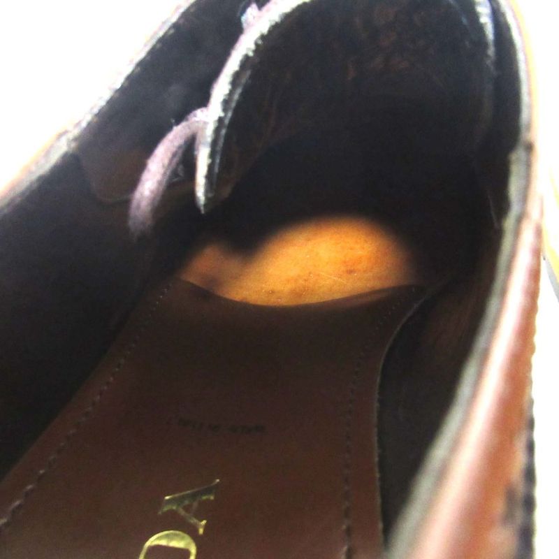 Prada Wingtip Platform Shoes Derby Shoes Dress Shoes Size 37 24cm (9.45in)