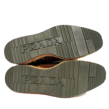 Prada Wingtip Platform Shoes Derby Shoes Dress Shoes Size 37 24cm (9.45in)