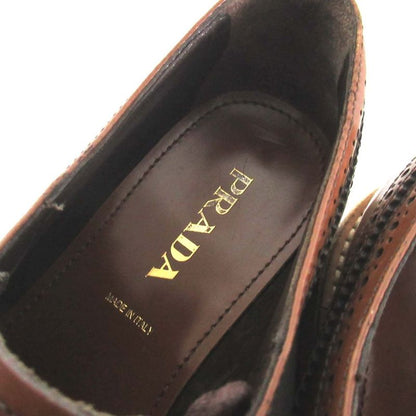 Prada Wingtip Platform Shoes Derby Shoes Dress Shoes Size 37 24cm (9.45in)