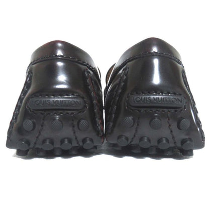 Unused Louis Vuitton Hockenheim Driving Shoes Size 6.5 25.5cm (10.04in) Red To