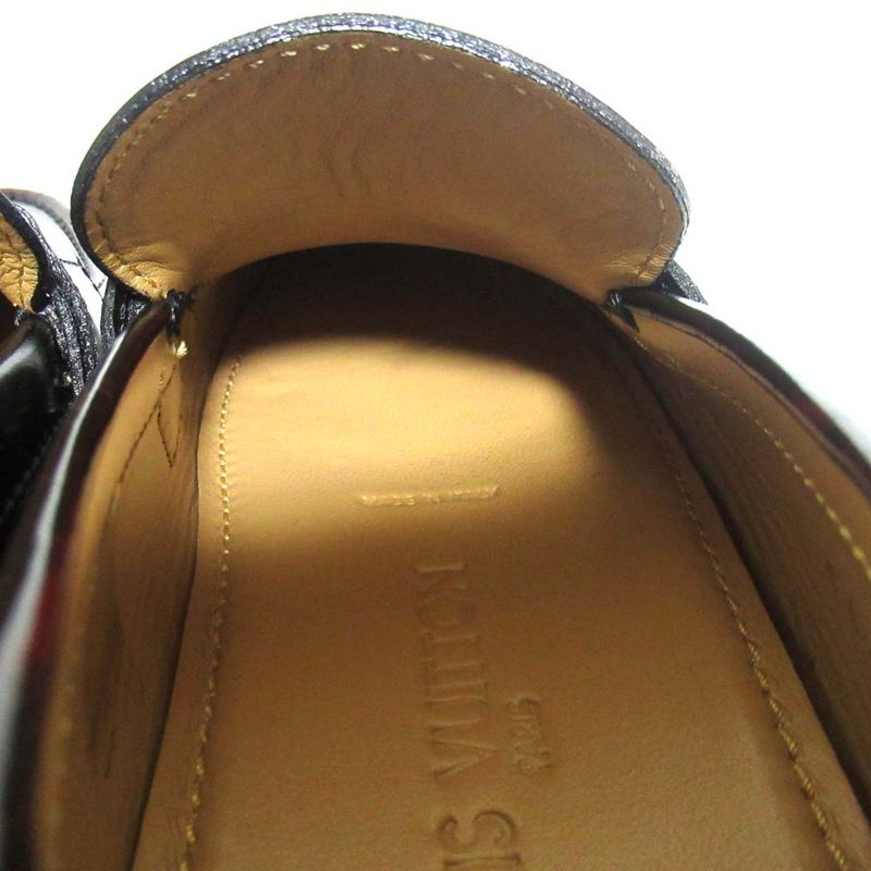 Unused Louis Vuitton Hockenheim Driving Shoes Size 6.5 25.5cm (10.04in) Red To