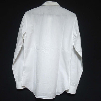 DIOR Homme Dior Homme Cannage Pattern Long Sleeve Dress Shirt Size 40 White