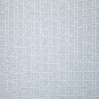 DIOR Homme Dior Homme Cannage Pattern Long Sleeve Dress Shirt Size 40 White