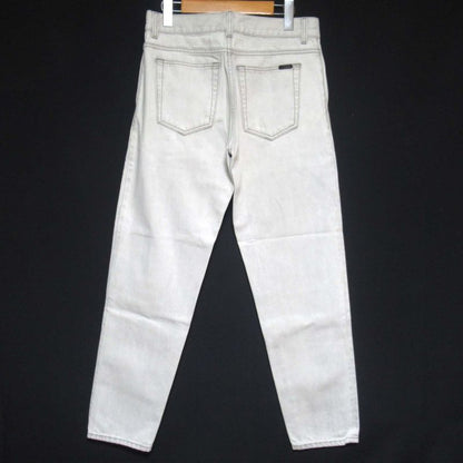 Cleaned Saint Laurent Paris Relaxed Straight-cut Denim Pants 644678 Y01ka W29