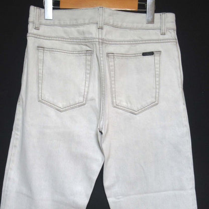 Cleaned Saint Laurent Paris Relaxed Straight-cut Denim Pants 644678 Y01ka W29