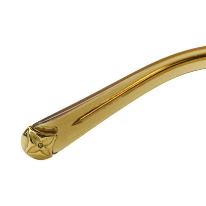 Loius Vuitton Louis Vuitton Option GM Sunglasses Z0460e Brown Ladies Preowned