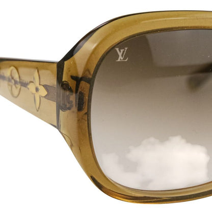 Loius Vuitton Louis Vuitton Option GM Sunglasses Z0460e Brown Ladies Preowned