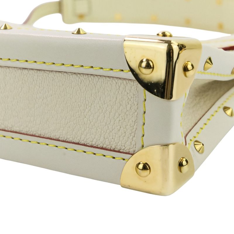 Louis Vuitton Suhari Emble One Shoulder Bag M92846 Bronze Ladies Used