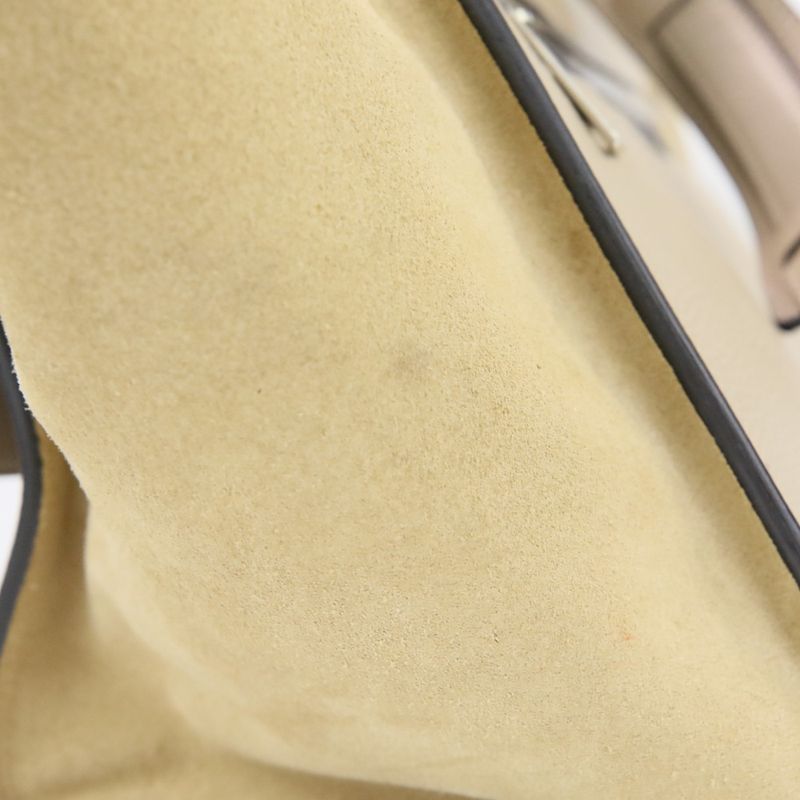 Good Celine Trapeze 2way Shoulder Bag Beige Ladies Used