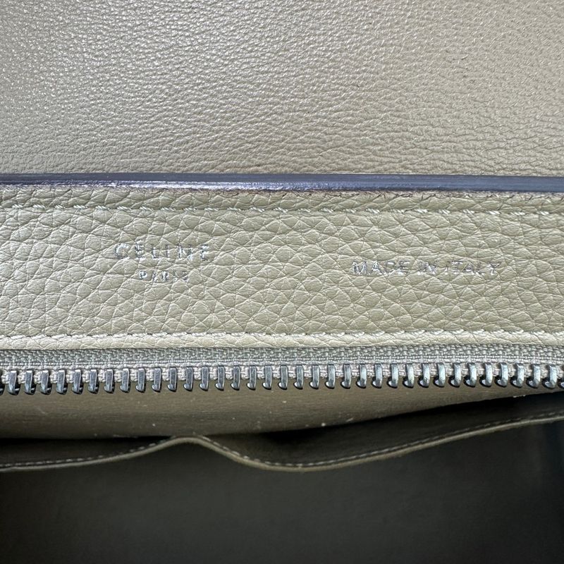 Good Celine Trapeze 2way Shoulder Bag Beige Ladies Used