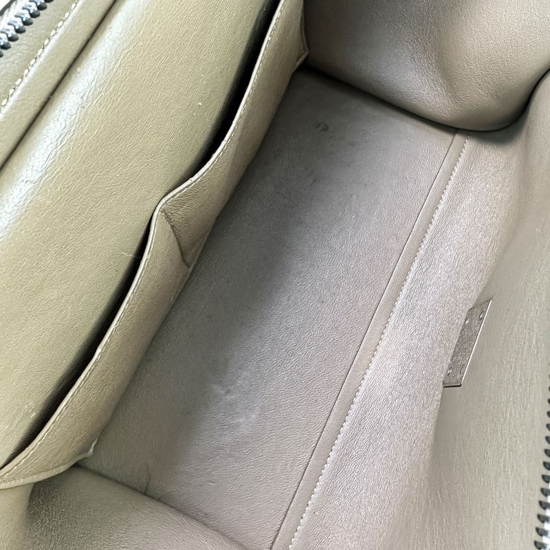 Good Celine Trapeze 2way Shoulder Bag Beige Ladies Used