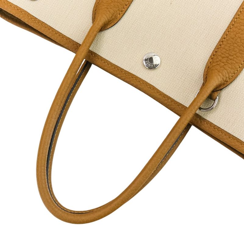 Hermes Garden File PM 2-way Shoulder Bag Tote Bag Stamped Y Bedon Oakle Women's