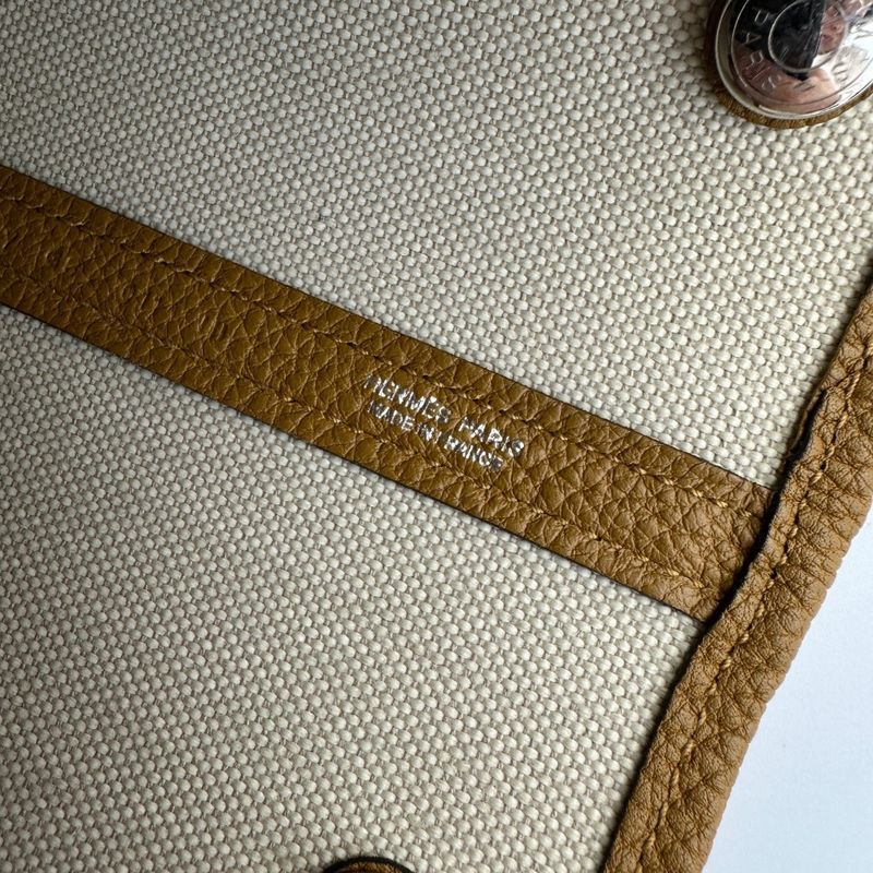 Hermes Garden File PM 2-way Shoulder Bag Tote Bag Stamped Y Bedon Oakle Women's