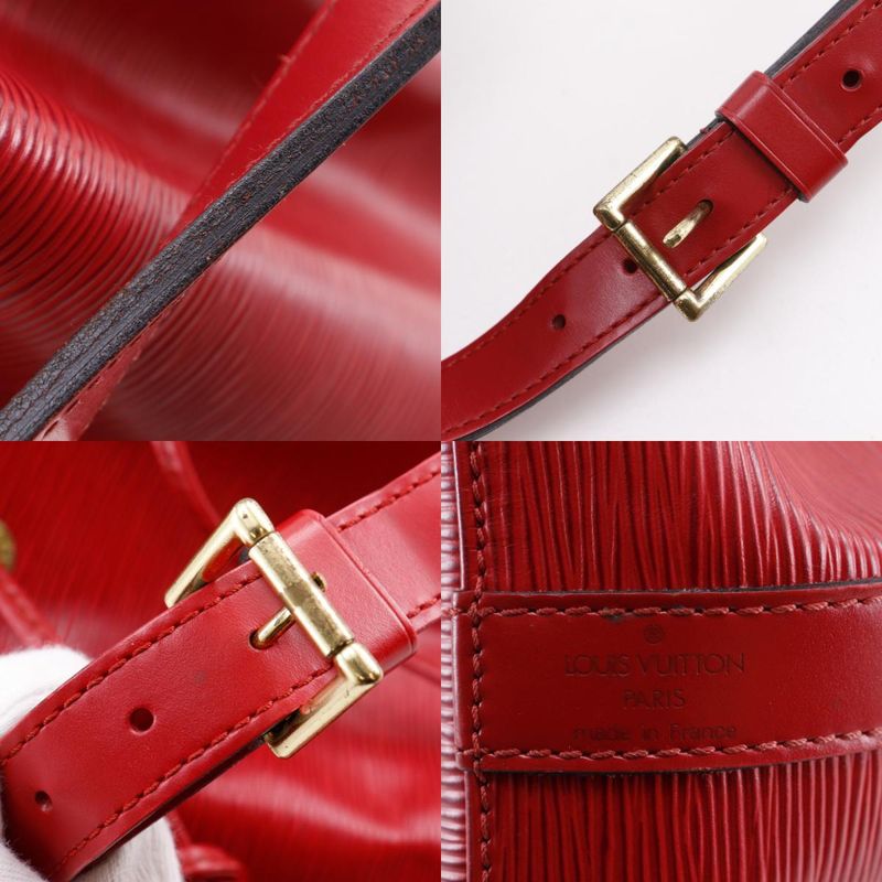 Louis Vuitton Petite Noe M44107 Epi Leather Castilian Red Ar0925 Ladies